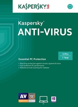 Kaspersky Antivirus 3PC 1Y