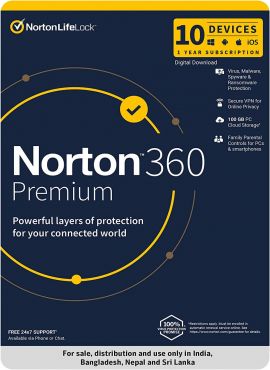 Norton 360 Premium | 10 User 1 Year