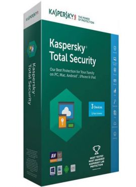 Kaspersky Total Security 3pc 1y