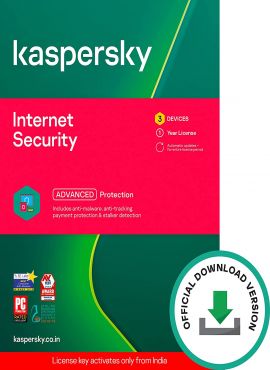 Kaspersky Internet Security 3pc 1y
