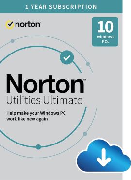 Norton Utilities Ultimate 10 Pc 1 Year