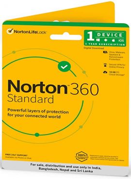 Norton 360 Standard | 1 User 1 Year